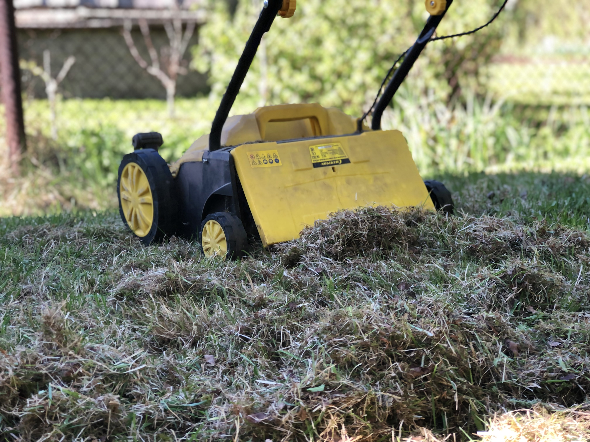 Скарификация на садовом участке | Услуги по скарификации и аэрации газона на вашем участке или территории. | ЛЕНПОКОС